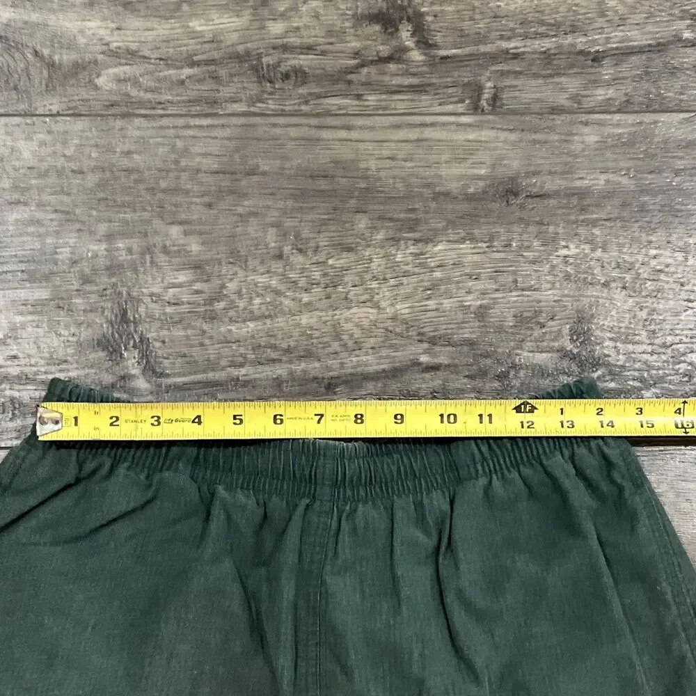 Vintage Ralph Lauren Polo Sport Spellout Colorblick Shorts Green Blue - Medium